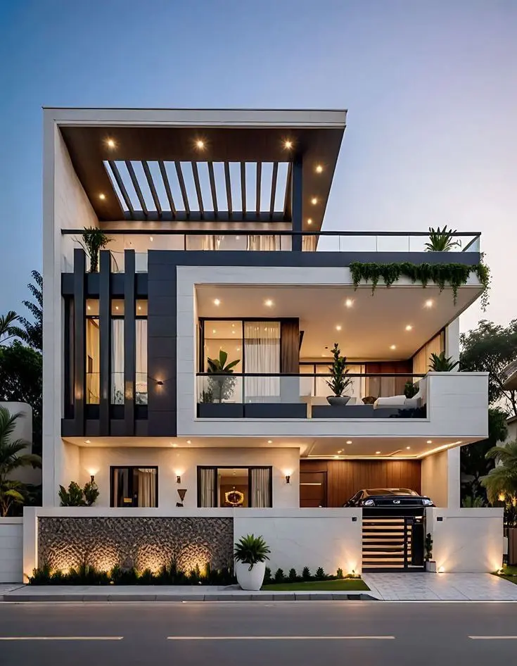 4-Storey Luxury Residential Building Project
